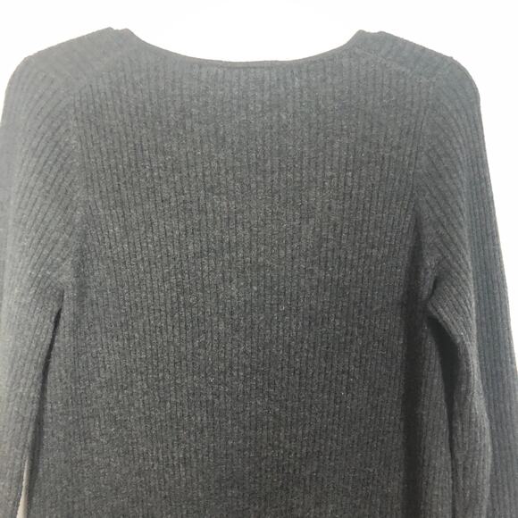 Anthropologie ett:wa Amrita Ribbed Tunic V-Neck Pullover Sweater Size Small - Picture 8 of 12